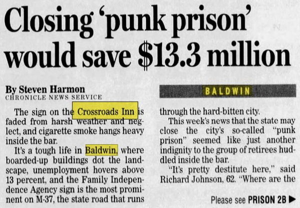 Crossroads Inn - Feb 14 2005 Article